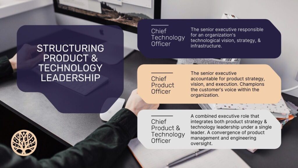 Structuring product & technology leadership - CTO vs CPO vs CPTO